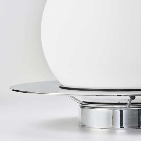 IKEA Discontinued Table Lamp - White and Chrome - Picture 3 of 9